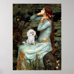Pudel (Vita Leksak)-Ophelia-sätet Poster
