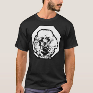 Pudel Wearing Glass Smart Intellectual Hund Bree T Shirt