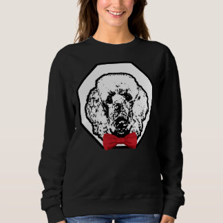 Pudel Wearing Red Bowtie Handsome Hund aveln T Shirt