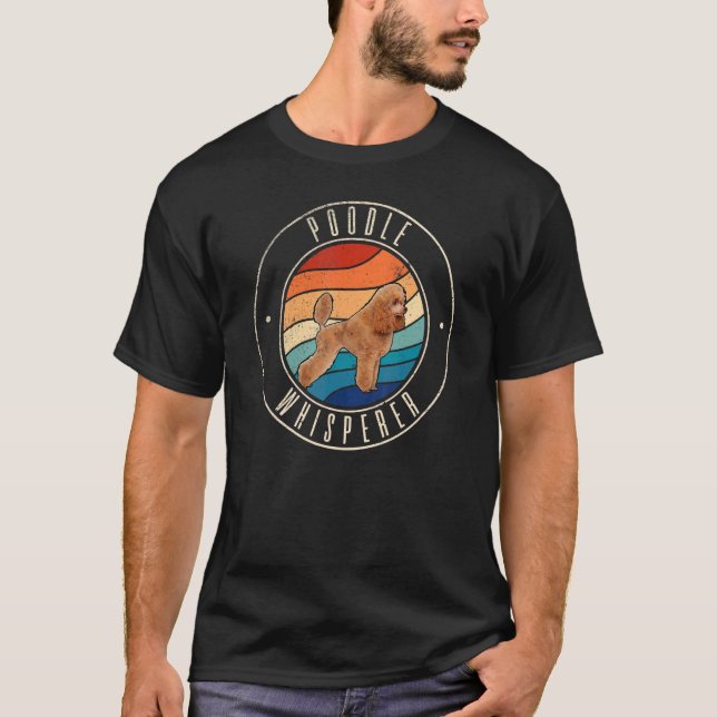 Pudel Whisperer T Shirt (Framsida)