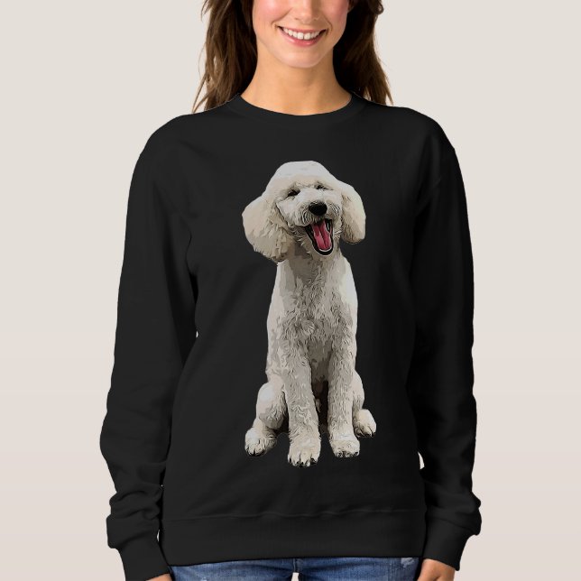 Pudel White Beauty T Shirt (Framsida)