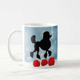 Pudel Winter Kaffemugg