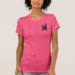 Pudelbrytningkvinna Jersey T-tröja Tee Shirt