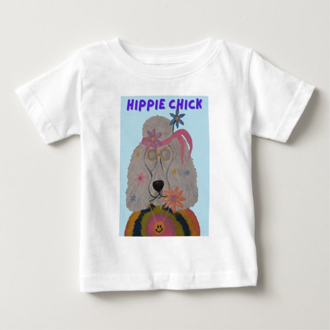 Pudelhippoflicka T Shirt (Framsida)