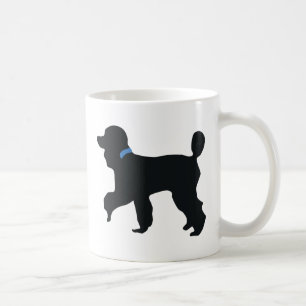 pudelhund kaffemugg