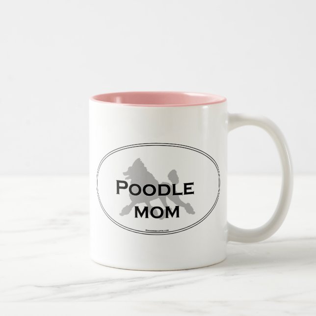 Pudelmamma Två-Tonad Mugg (Höger)