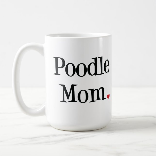 Pudelmammamugg Kaffemugg (Vänster)