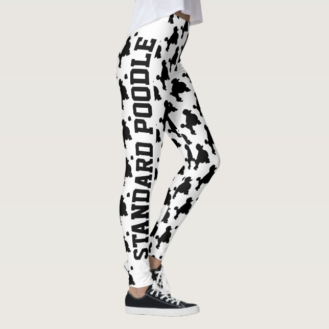 Pudeln personifierar leggings (Höger)