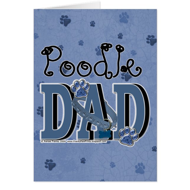 PudelPAPPA Hälsningskort (Framsidan)