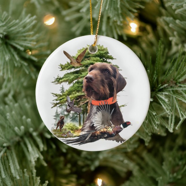 Pudelpekare Julgransprydnad Keramik (Träd)