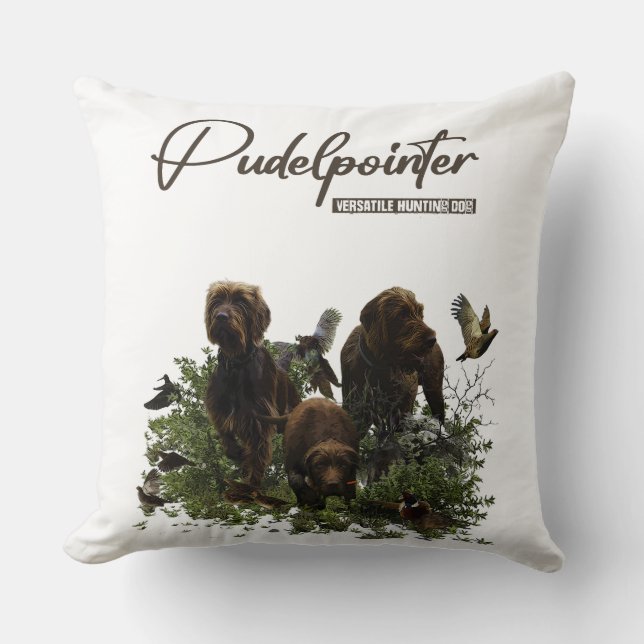 Pudelpekare Kudde (Framsida)