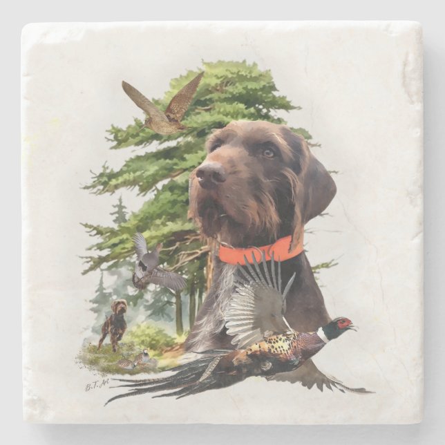 Pudelpekare Stenunderlägg (Framsidan)