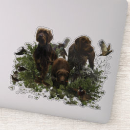 Pudelpekarmärket Klistermärken