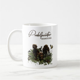 Pudelpointer-kaffe Mugg