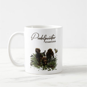 Pudelpointer-kaffe Mugg