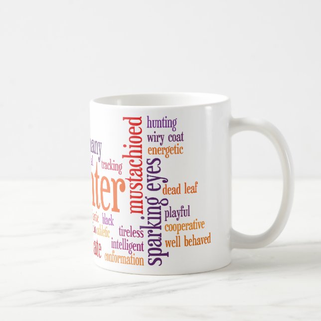Pudelpointer Kaffemugg (Höger)