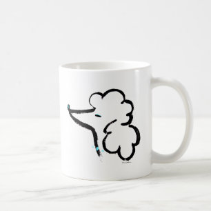 Pudelporträtt Kaffemugg