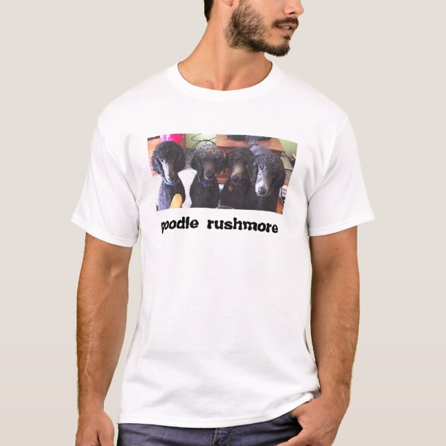 pudelrushmore tee shirt (Framsida)