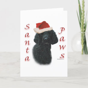 PudelSanta tassar Helgkort