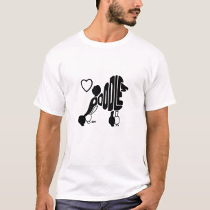 PUDELSILHOUETTE T-SHIRT