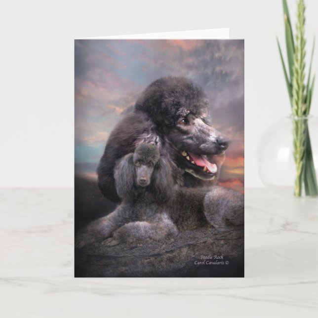 Pudelsten ArtCard Kort (Framsida)