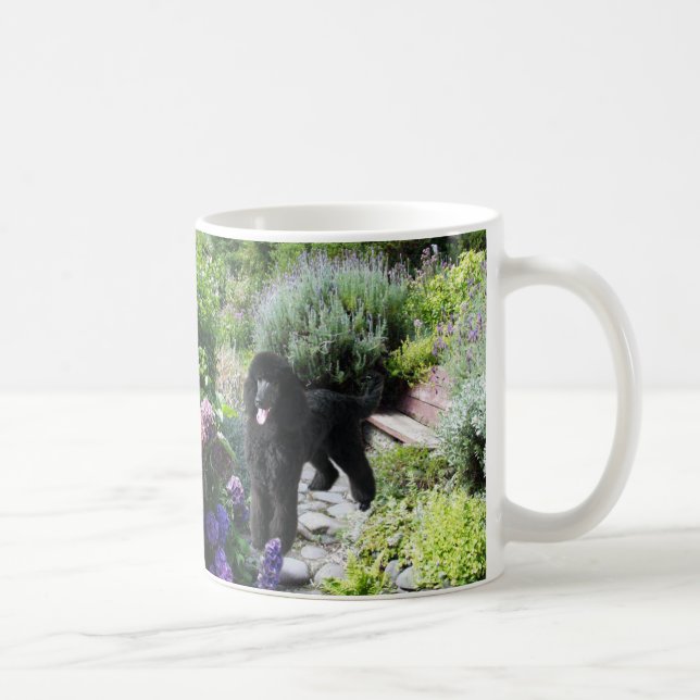 Pudelträdgårdmugg Kaffemugg (Höger)