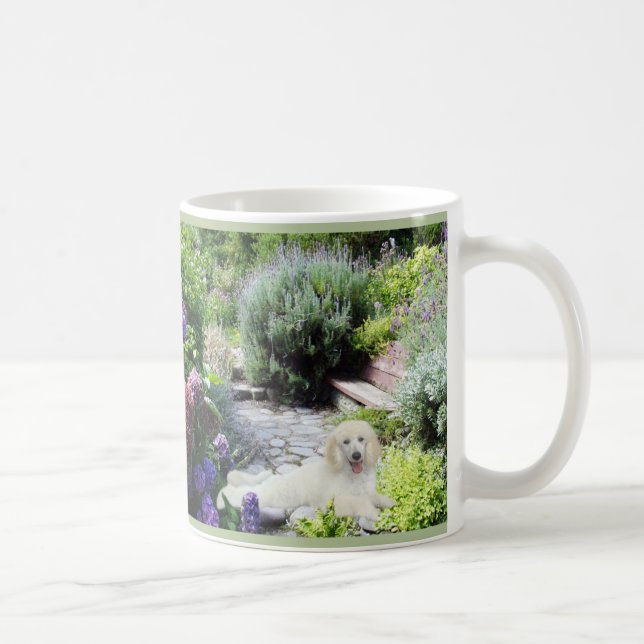 Pudelträdgårdmugg Kaffemugg (Höger)