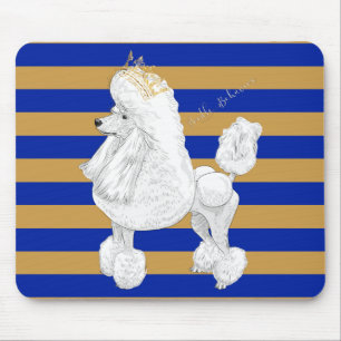 Pudeluppförande Mousepad Musmatta