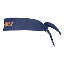 Pudge007 Logotyp MÖRK BLÅTT (Front) Bandanna