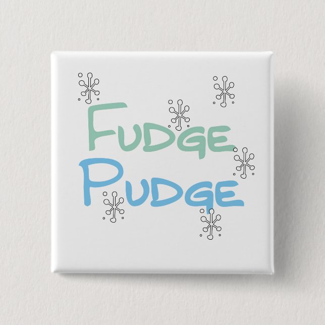 Pudge Helgdag Tshirts och Gifts Knapp (Framsida)