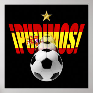 Pudimos Spain: Motivation World Champions logotyp Poster