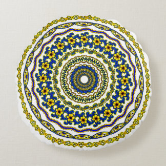 Pudon, omringad, för meditation, runt kudde