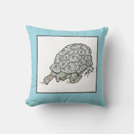 Pudot av sköldpadda älskare kudde