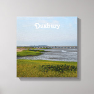 Pudra pekar Duxbury Canvastryck