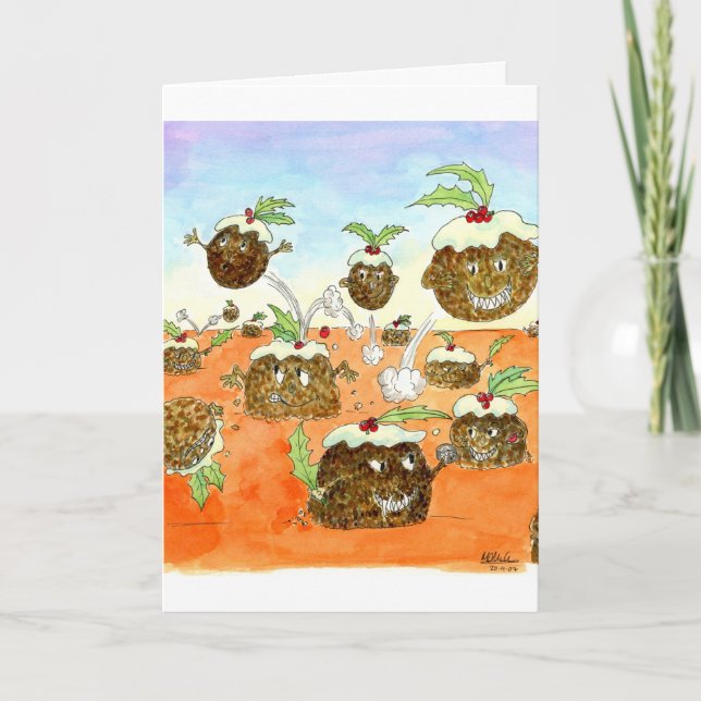 Puds:  Jul Helgkort (Framsida)