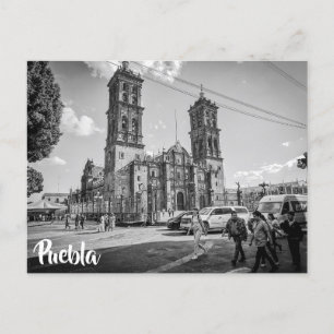 Puebla, México Cathedral Vykort