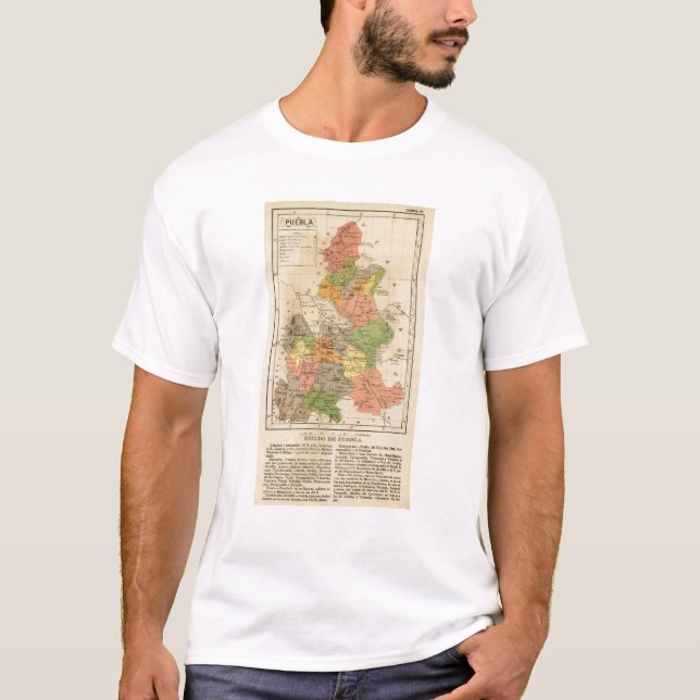 Puebla Mexico T-shirt (Framsida)