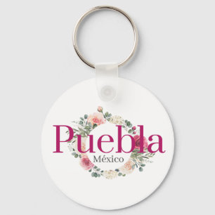 Puebla Mexiko Resmål Brudtärna Nyckelring