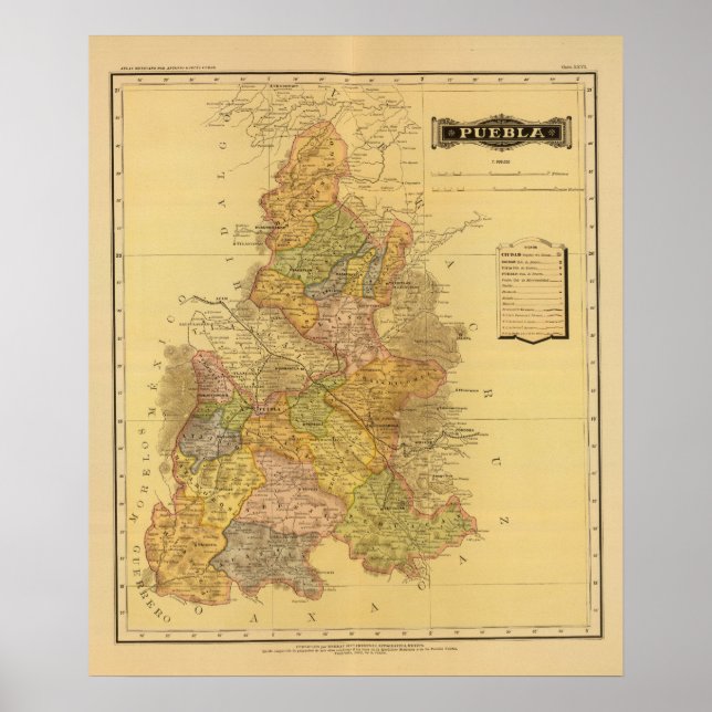 Puebla Poster (Framsidan)