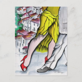 Pueblo Blanco Tango Vykort