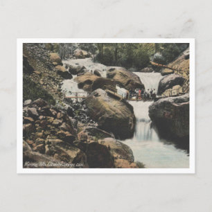 Pueblo CO, Harmon Falls, Eldorado Vår 1909 Vykort