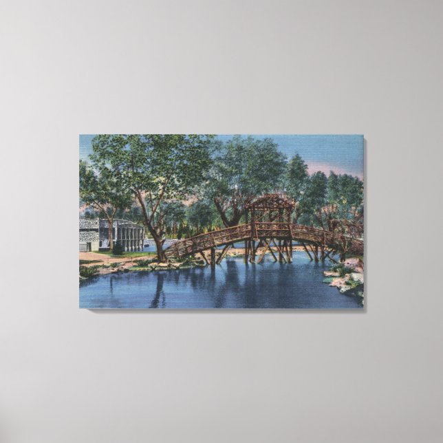 Pueblo, Colorado - Boat House & Rustic Canvastryck (Framsida)