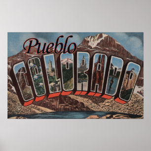 Pueblo, Colorado - Stora Brev Scenes Poster