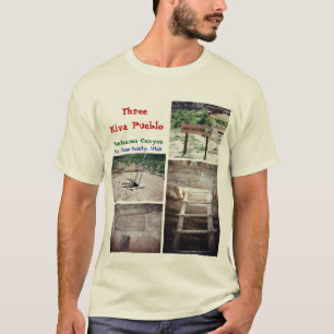 Pueblo för tre Kiva T Shirt