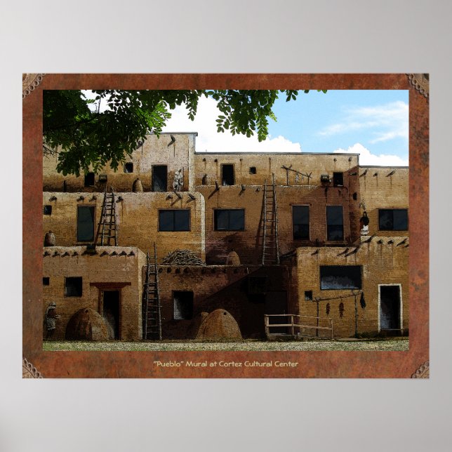 Pueblo Poster (Framsidan)