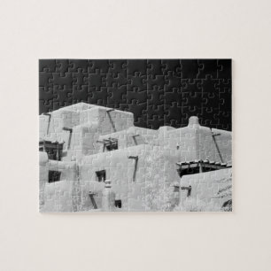 Pueblo stil adobe-inn på Loretto, Santa Fe, New Pussel