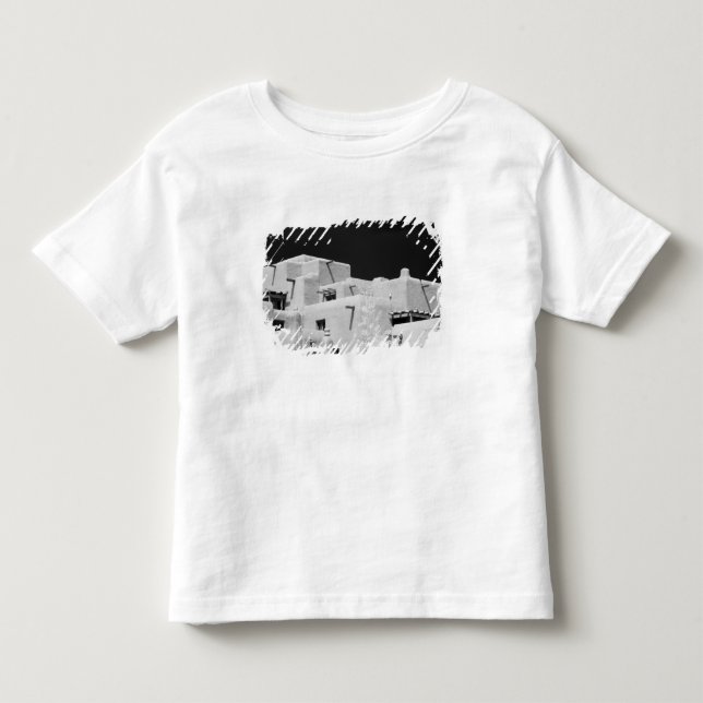 Pueblo stil adobe-inn på Loretto, Santa Fe, New Tee (Framsida)