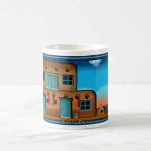 Puebloen regnar kaffemugg