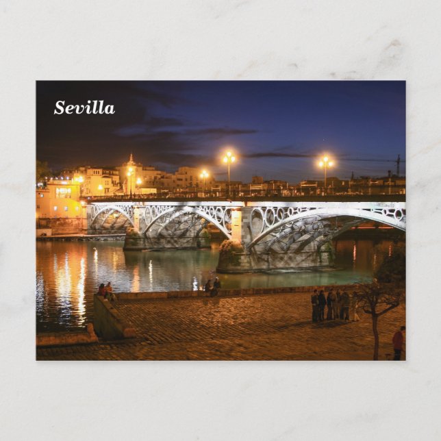 ’Puente de Triana’ Vykort (Framsida)