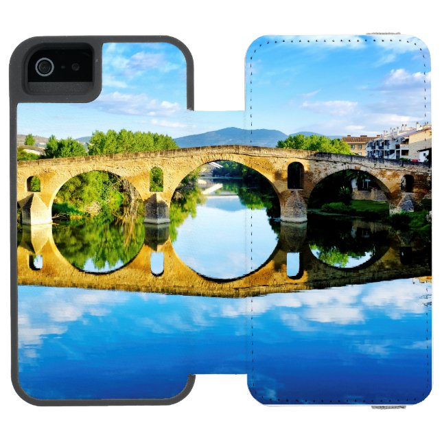 Puente La Reina Incipio iPhone Wallet Skal (Folio Öppen)